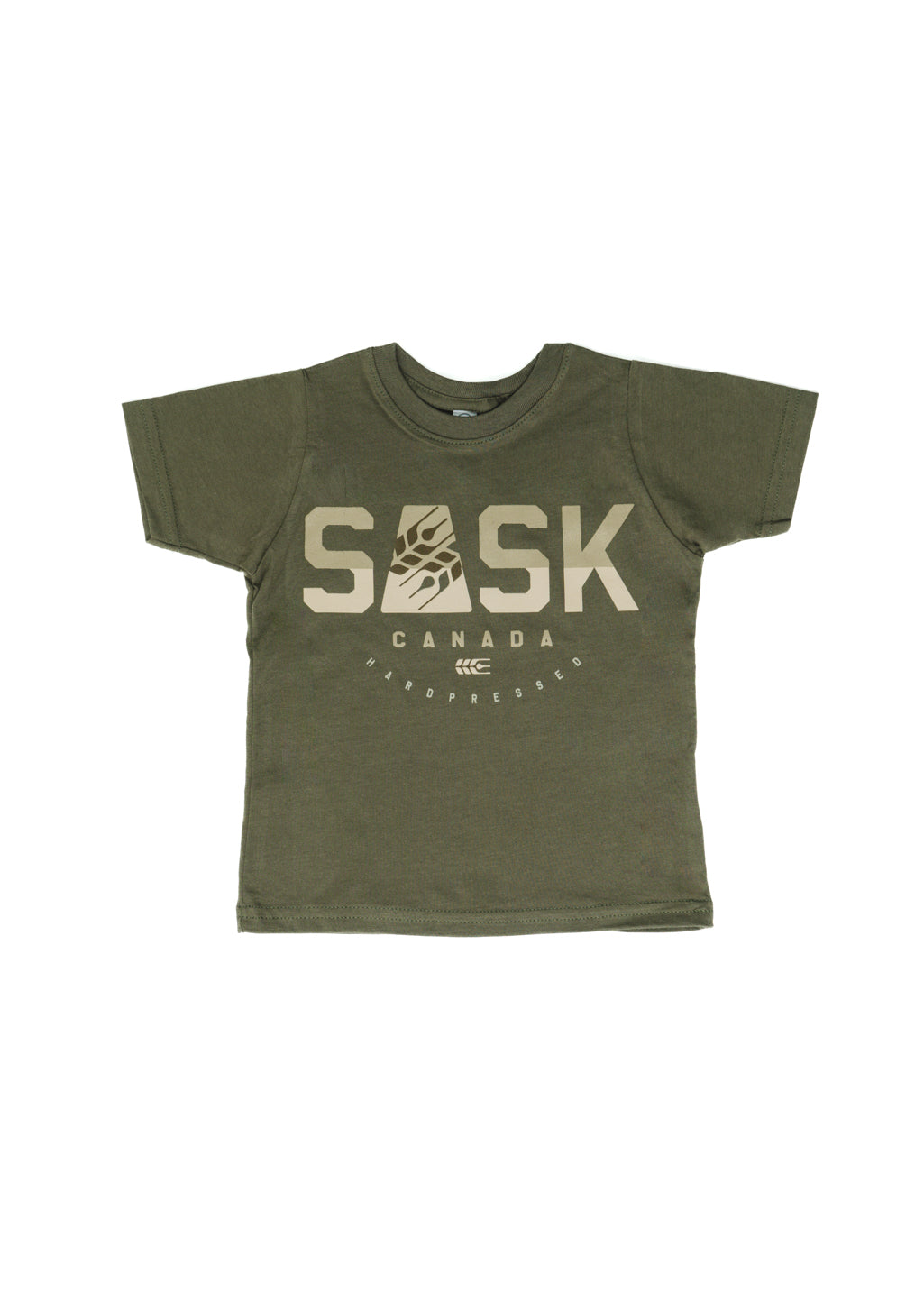 SASK Icon Two Tone Tee | Foliage | Kids - Hardpressed Print Studio Inc.