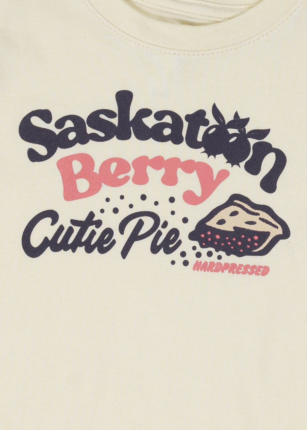 Saskatoon Berry Cutie Pie Tee | Butter | Kids