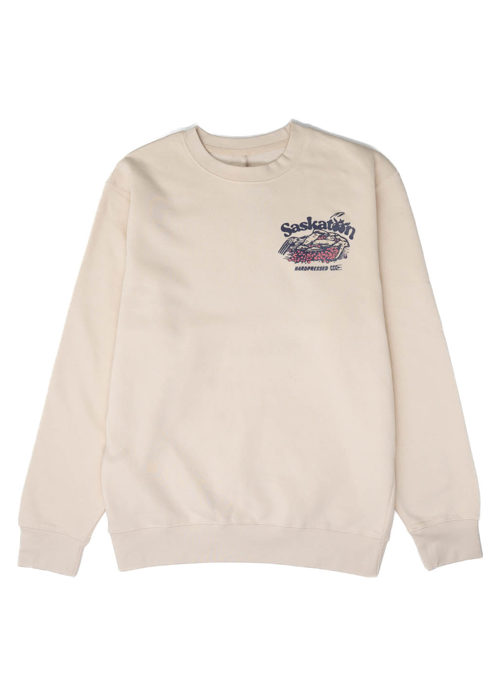 Saskatoon Berry Pie Crewneck | Flour | Unisex