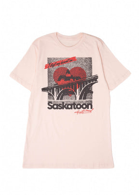 Saskatoon Heartland Tee | Wild Rose | Unisex