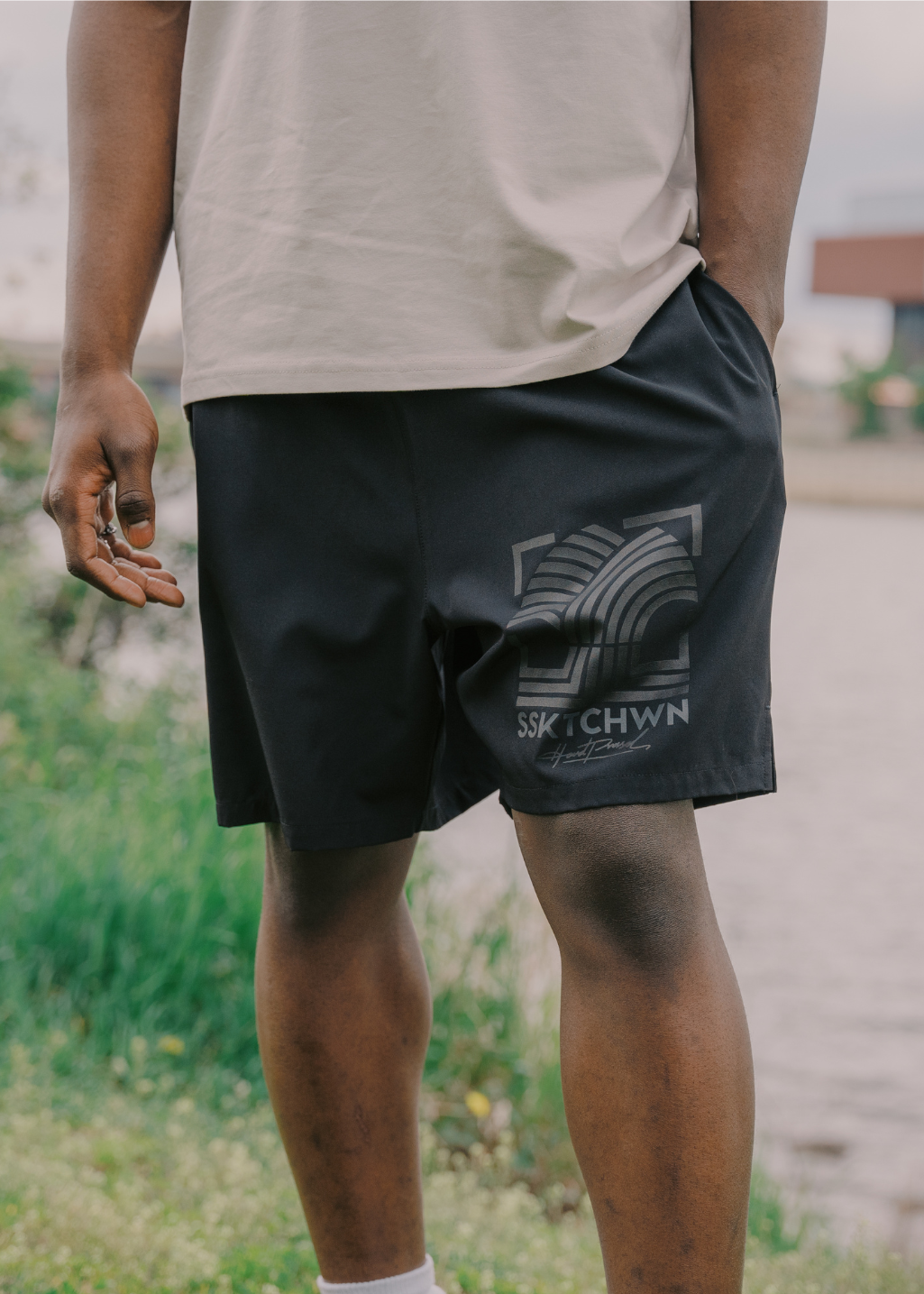 32(S), 34(M) & 38(XL) | Sheaf Spectrum Shorts | Black | Unisex