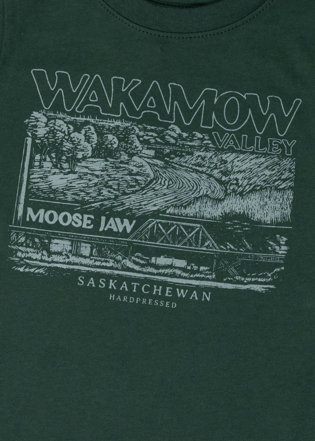 Wakamow Valley Tee | Forest | Kids