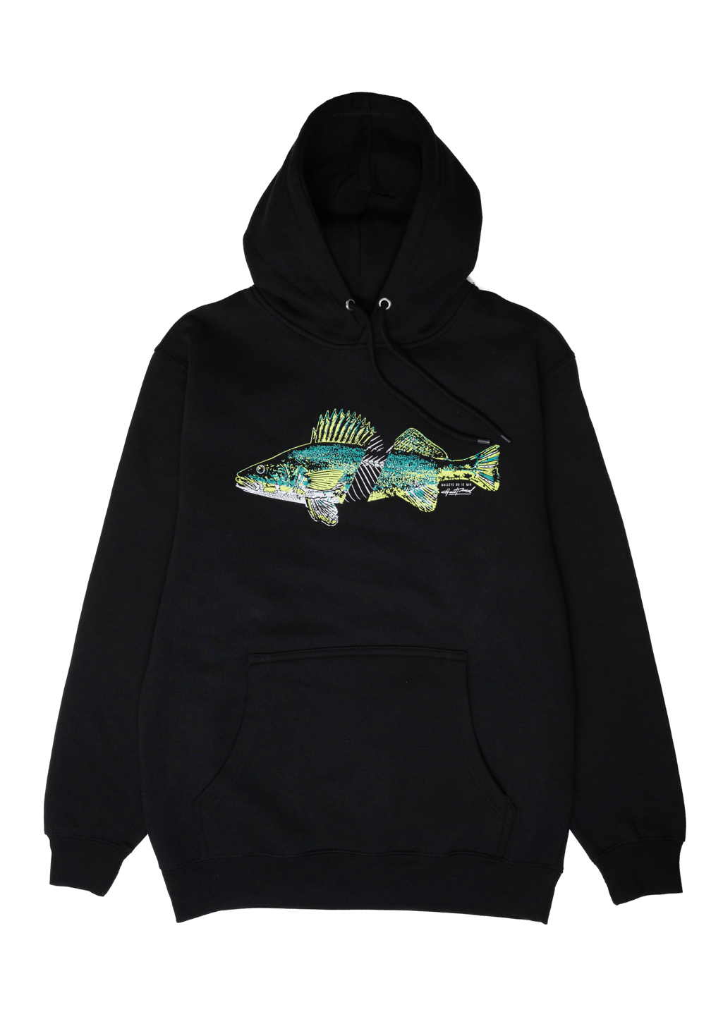 Walleye Do is Win Sweater | Black | Unisex | Hardpressed Print