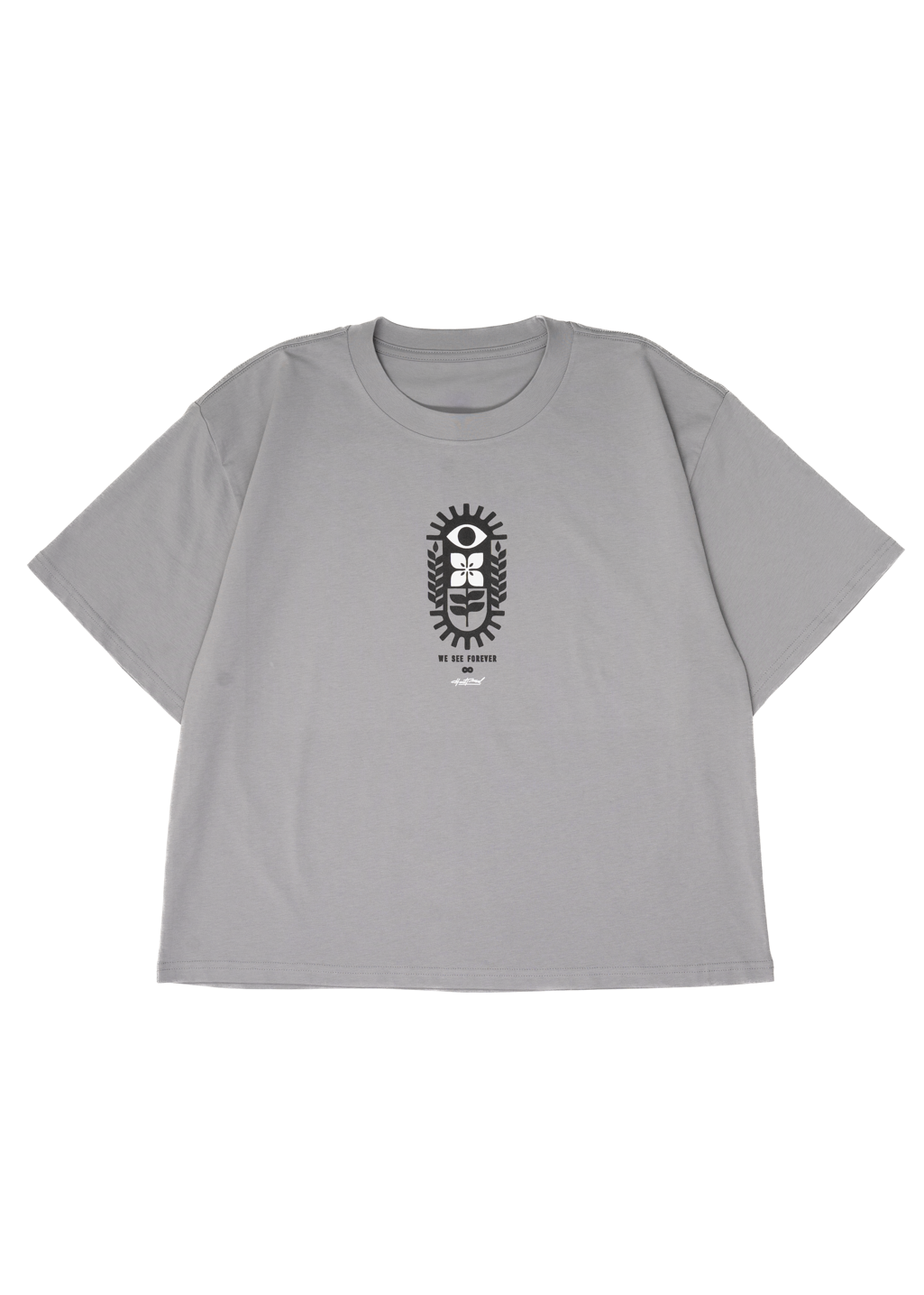 We See Forever Boxy Tee | Cloud | Ladies