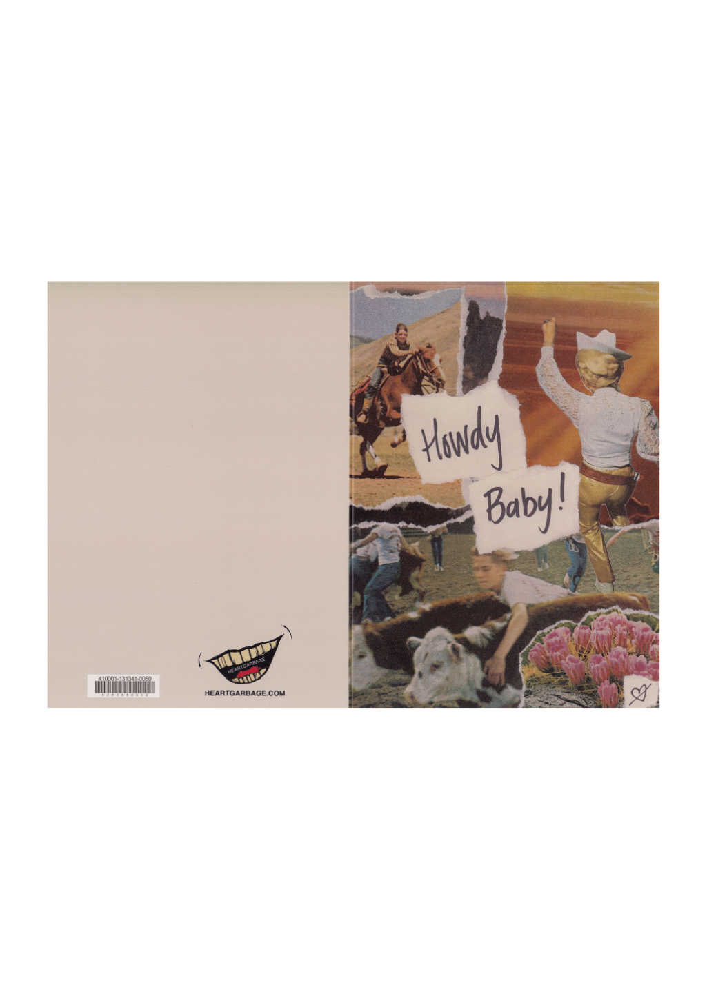 Heartgarbage - Howdy Baby Card - Hardpressed Print Studio Inc.