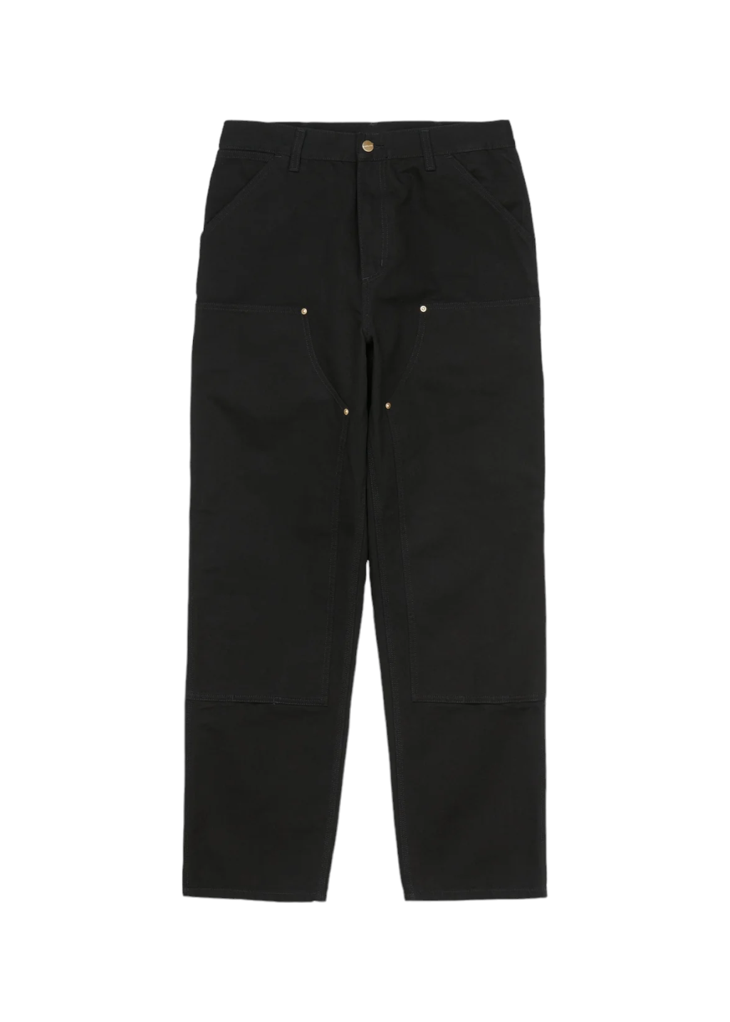 Carhartt WIP - Double Knee Pant - Black Rigid - Hardpressed Print Studio Inc.