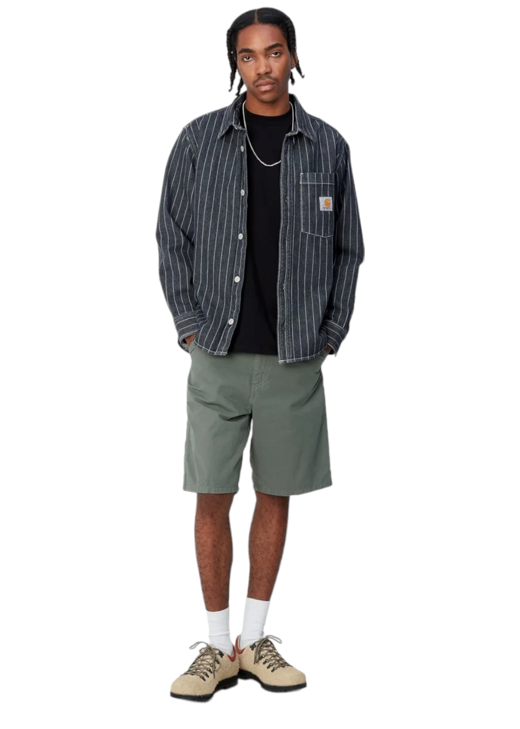 Carhartt WIP - Single Knee Short - Park Garment Dyed - Hardpressed Print Studio Inc.