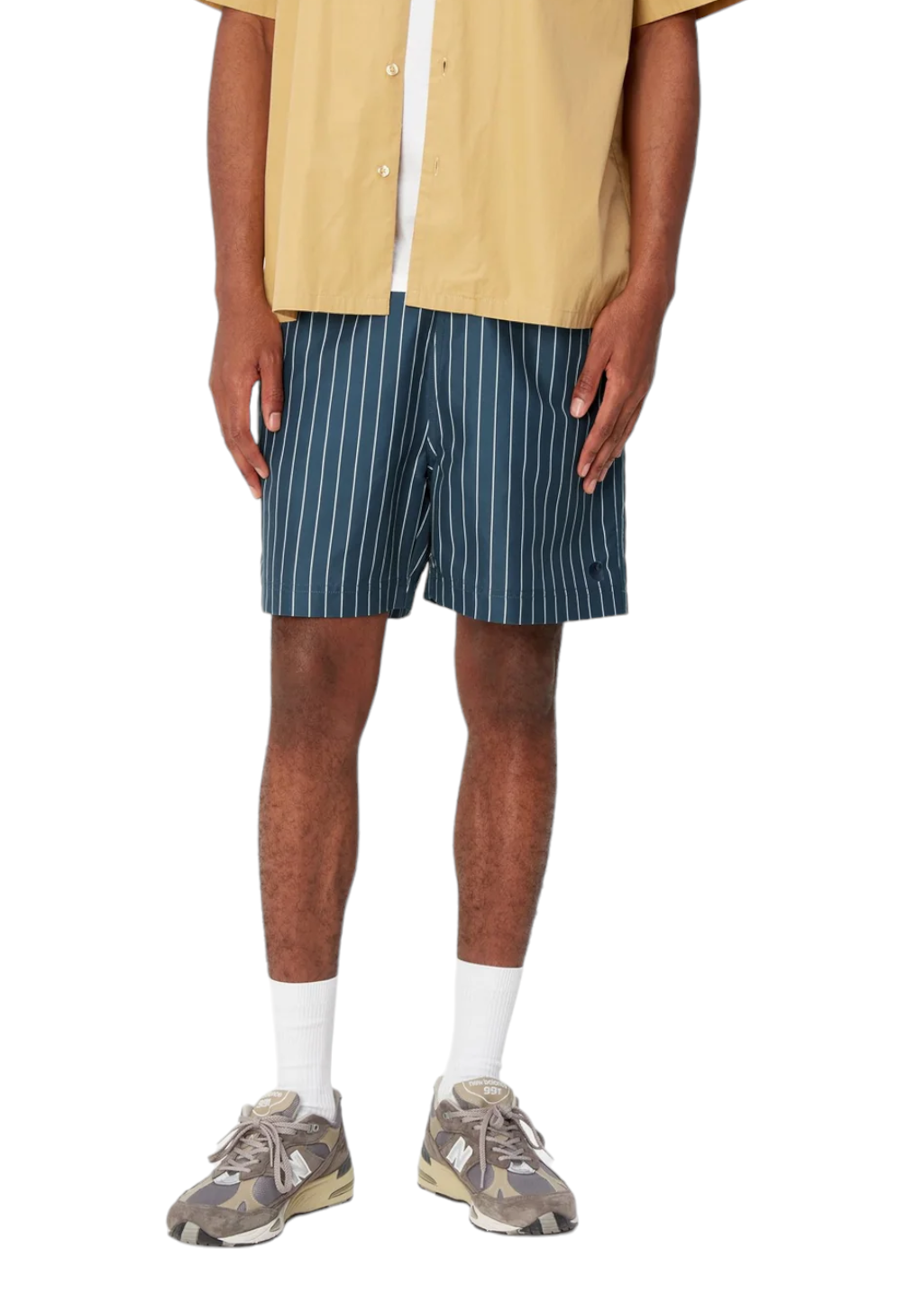 Carhartt WIP - Slater Swim Trunks - Cason Stripe - Hardpressed Print Studio Inc.