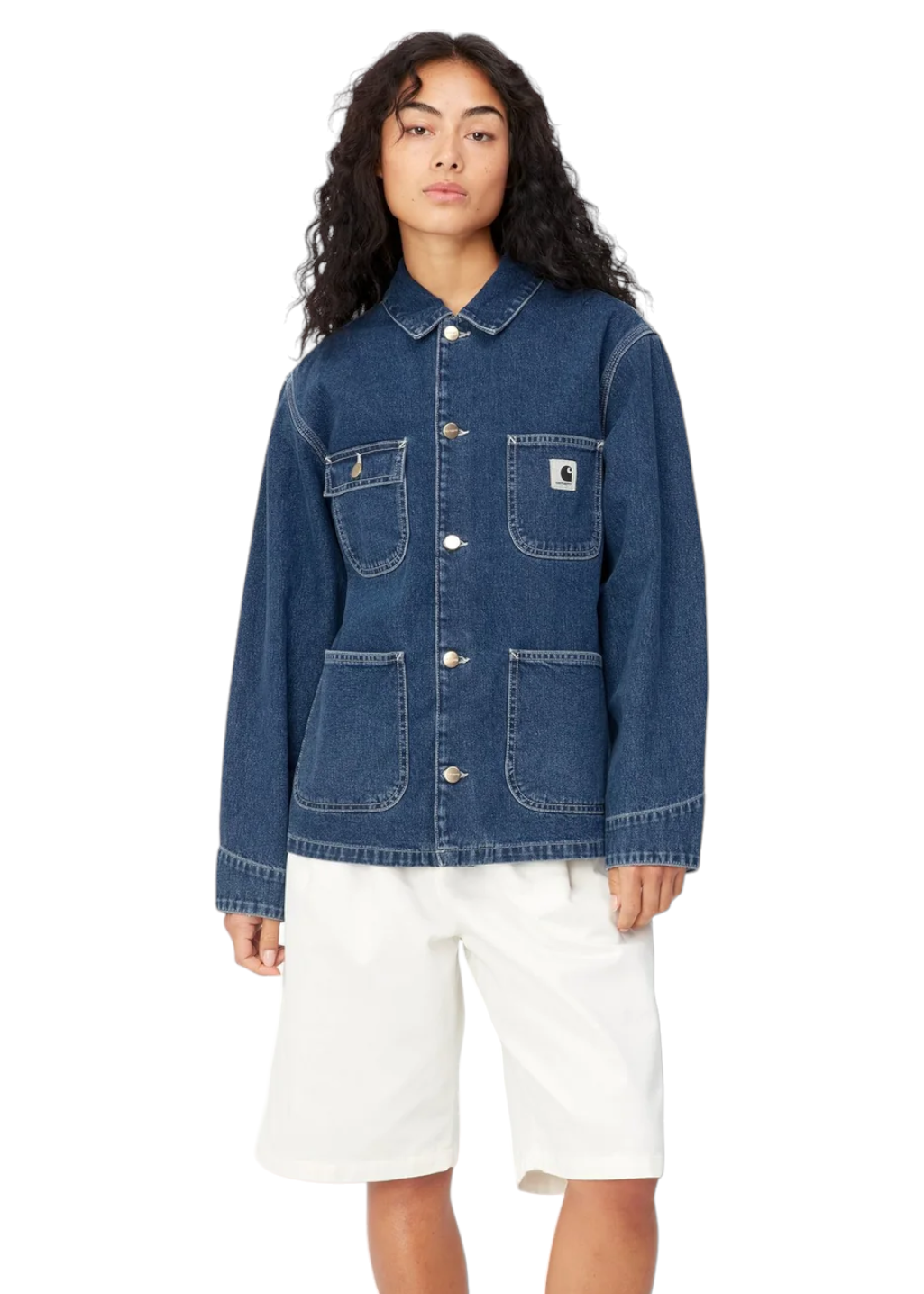 Carhartt WIP - W' OG Michigan Coat - Blue Stone washed Carhartt WIP - W' OG Michigan Coat - Blue Stone washed