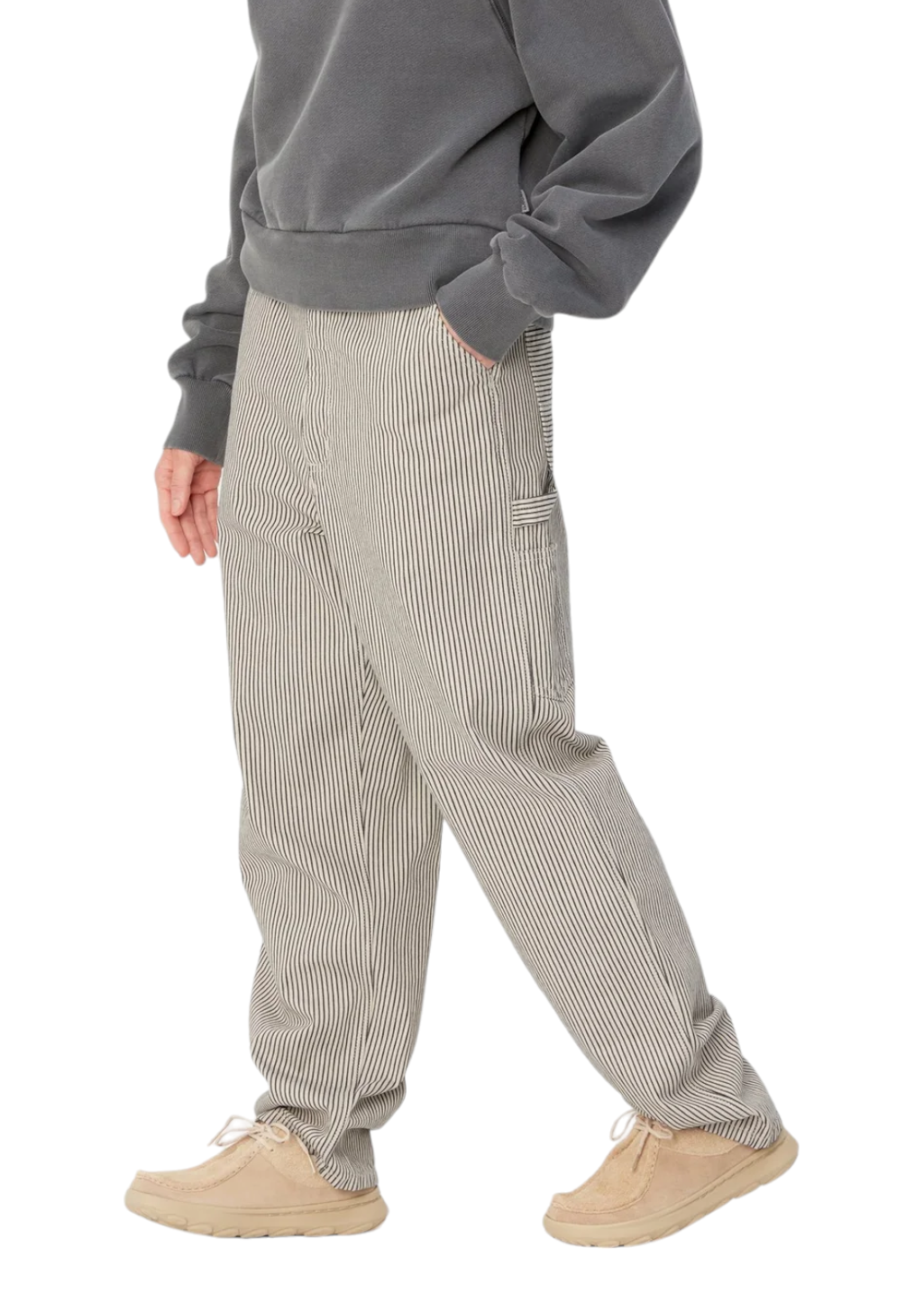 carhartt painter pants made in usa 33×30 Carhartt WIP - W' Haywood SK Pant - Wax/Black Rinsed