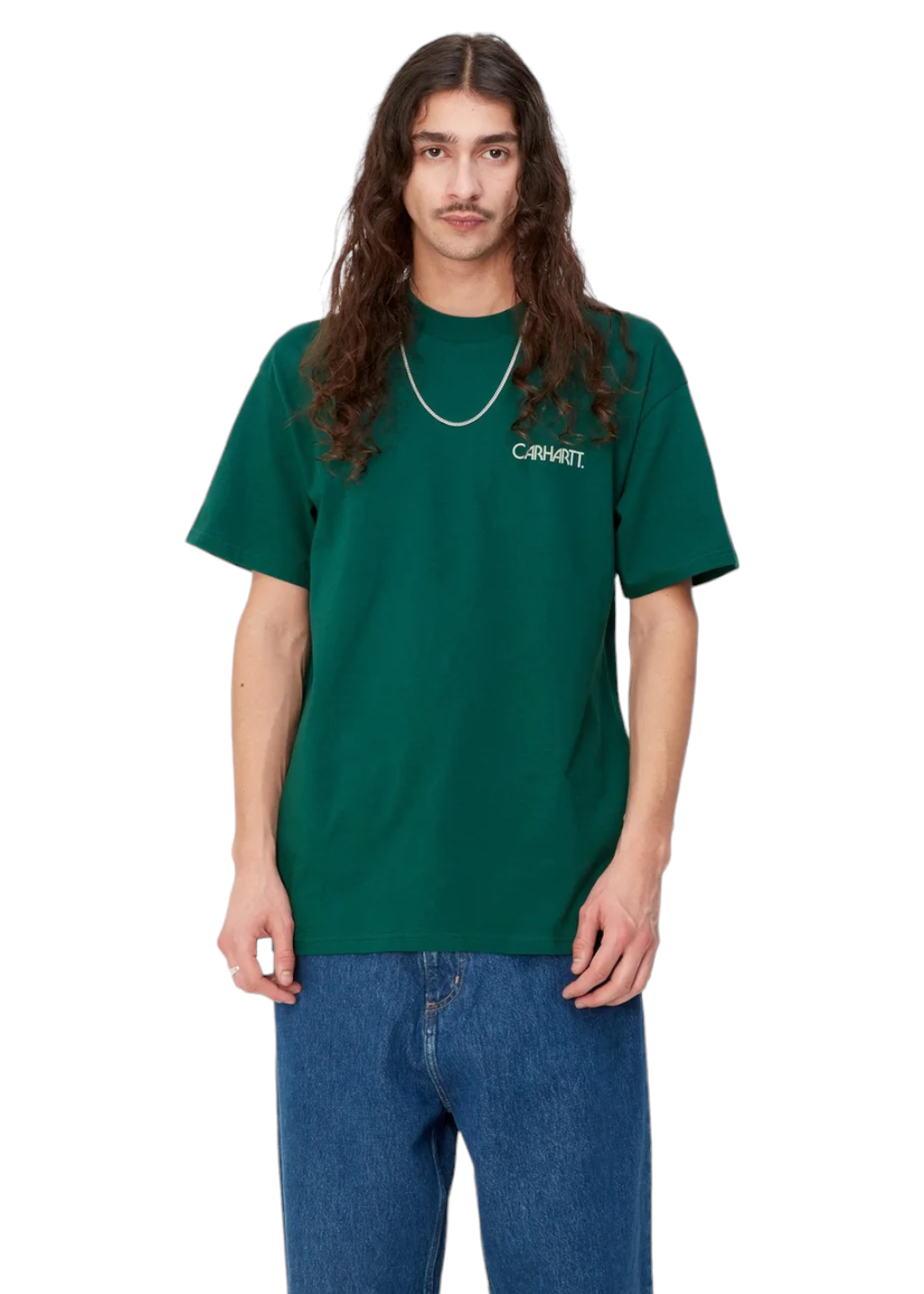 【Carhartt】 S/S SOIL T-SHIRT Carhartt WIP - S/S Soil T-Shirt - Chervil | Hardpressed