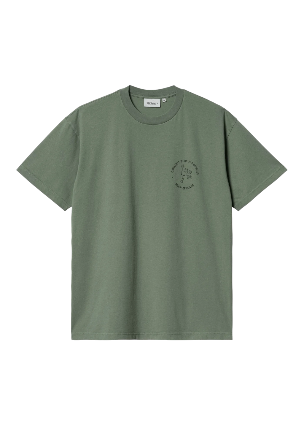 Carhartt WIP - S/S Stamp T-Shirt - Duck Green/Black Stone Washed - Hardpressed Print Studio Inc.