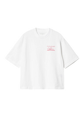 Carhartt WIP - W' S/S Kainosho T-Shirt - White/Charm Pink - Hardpressed Print Studio Inc.