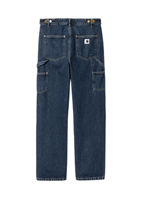 Carhartt WIP - W' Nashua Double Knee Pant - Blue Stone Washed - Hardpressed Print Studio Inc.