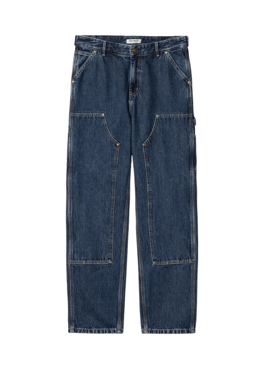 Carhartt WIP - W' Nashua Double Knee Pant - Blue Stone Washed - Hardpressed Print Studio Inc.