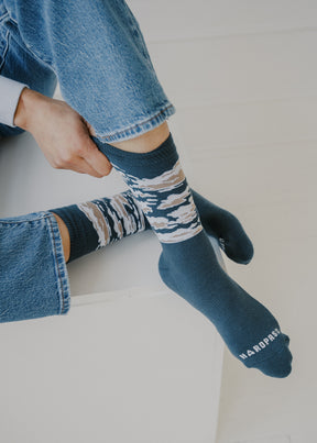 In The Clouds Socks | Storm