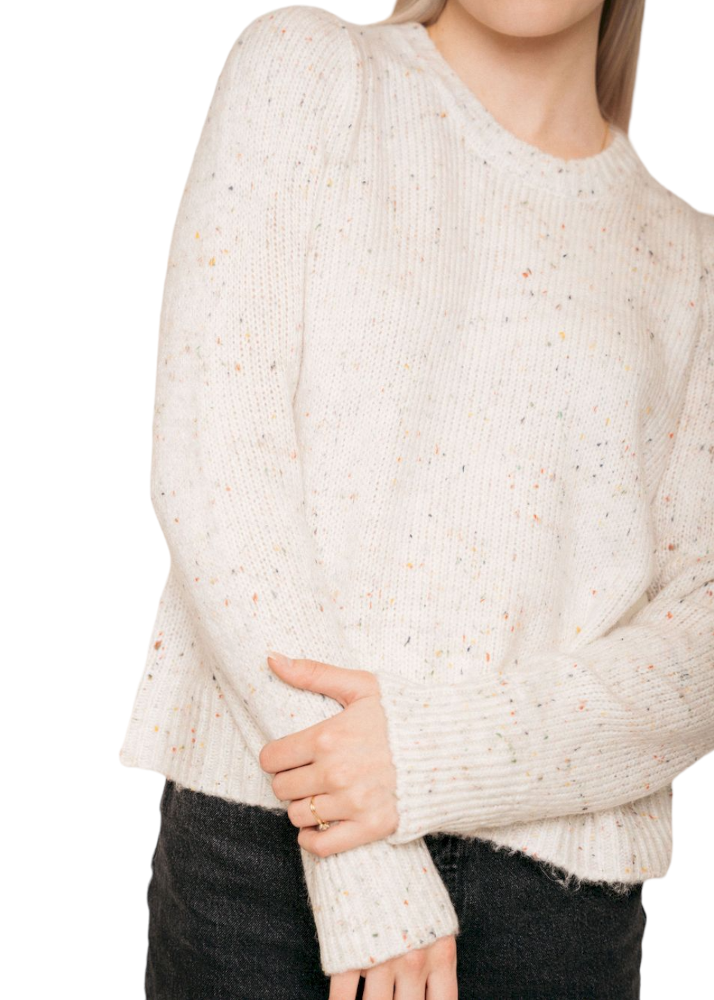 Jackson Rowe - Nestle Sweater - Speckle - Hardpressed Print Studio Inc.