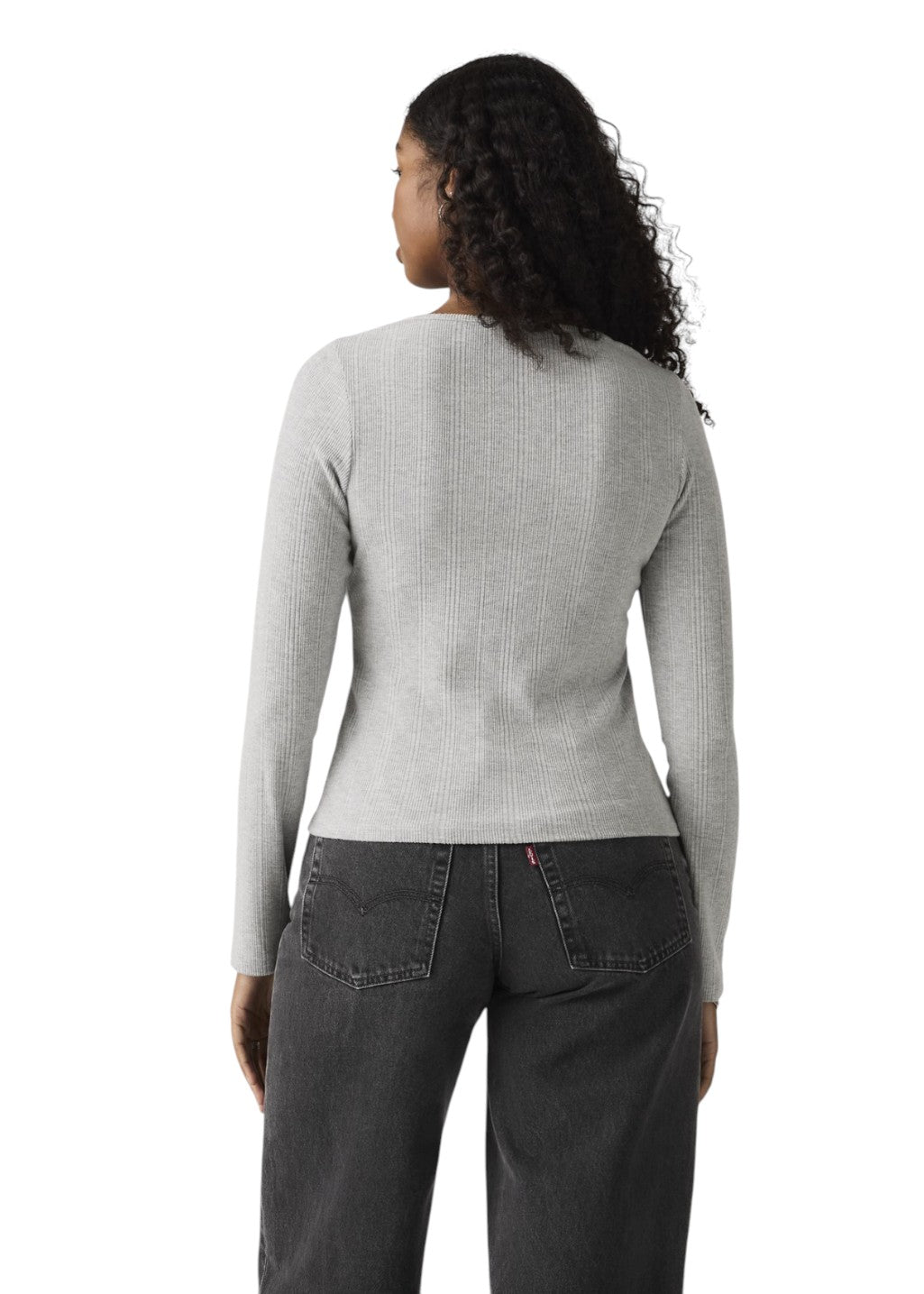 Levi's - Dry Goods Cozy LS - Medium Heather Gray