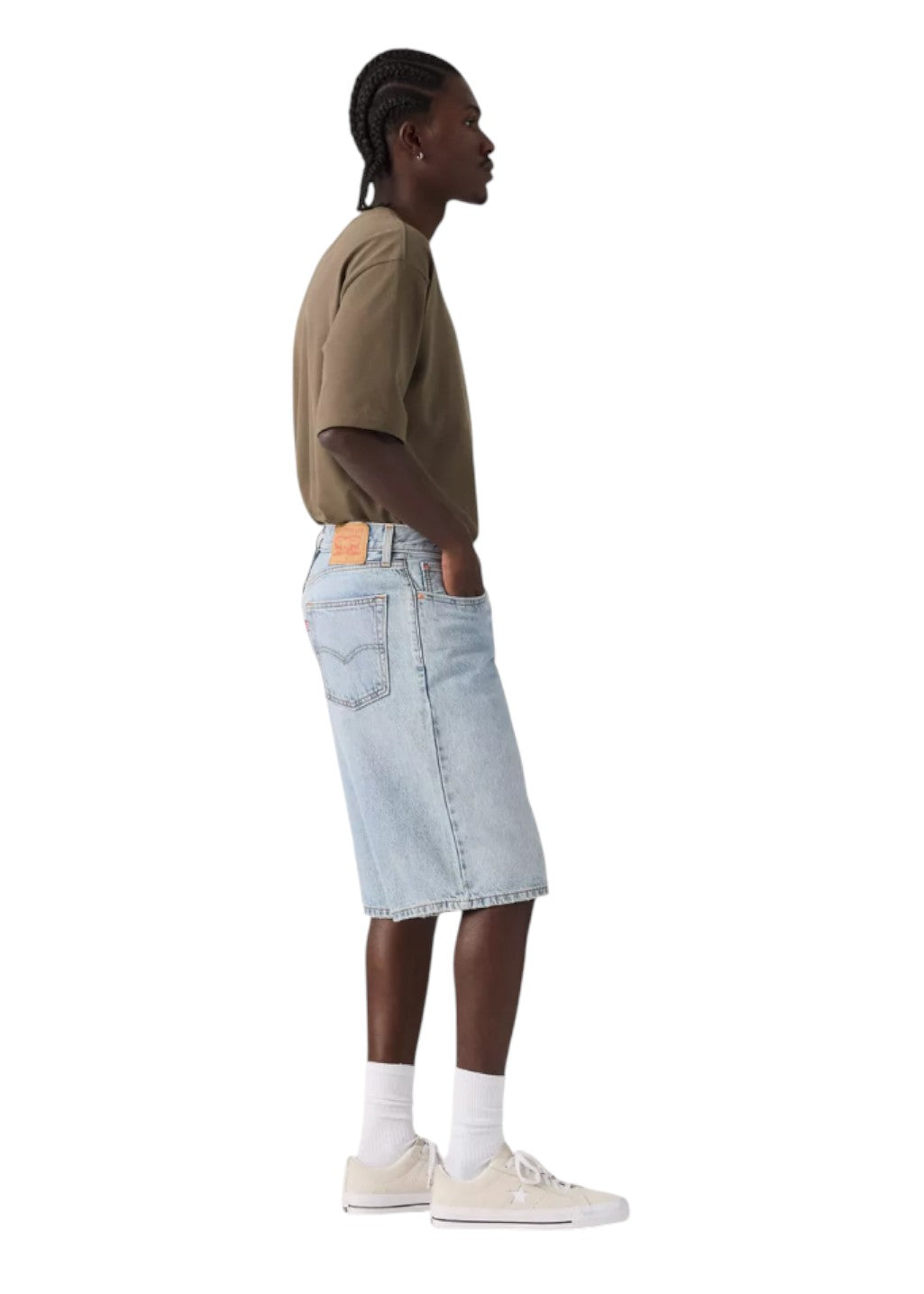 Levi's - 470 Baggy Shorts - Sunrise Morning Shorts - Hardpressed Print Studio Inc.