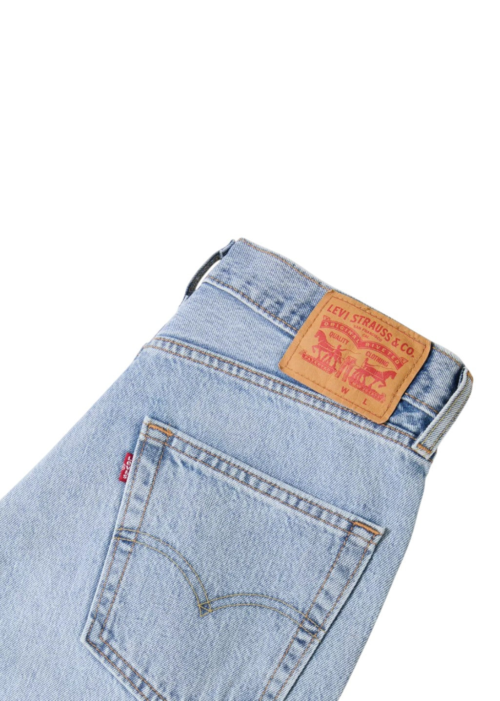 Levi's - 470 Baggy Shorts - Sunrise Morning Shorts - Hardpressed Print Studio Inc.