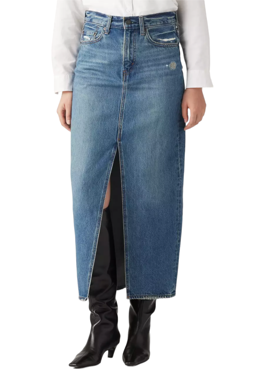 Levi's - Ankle Column Skirt - Low Fi Prep