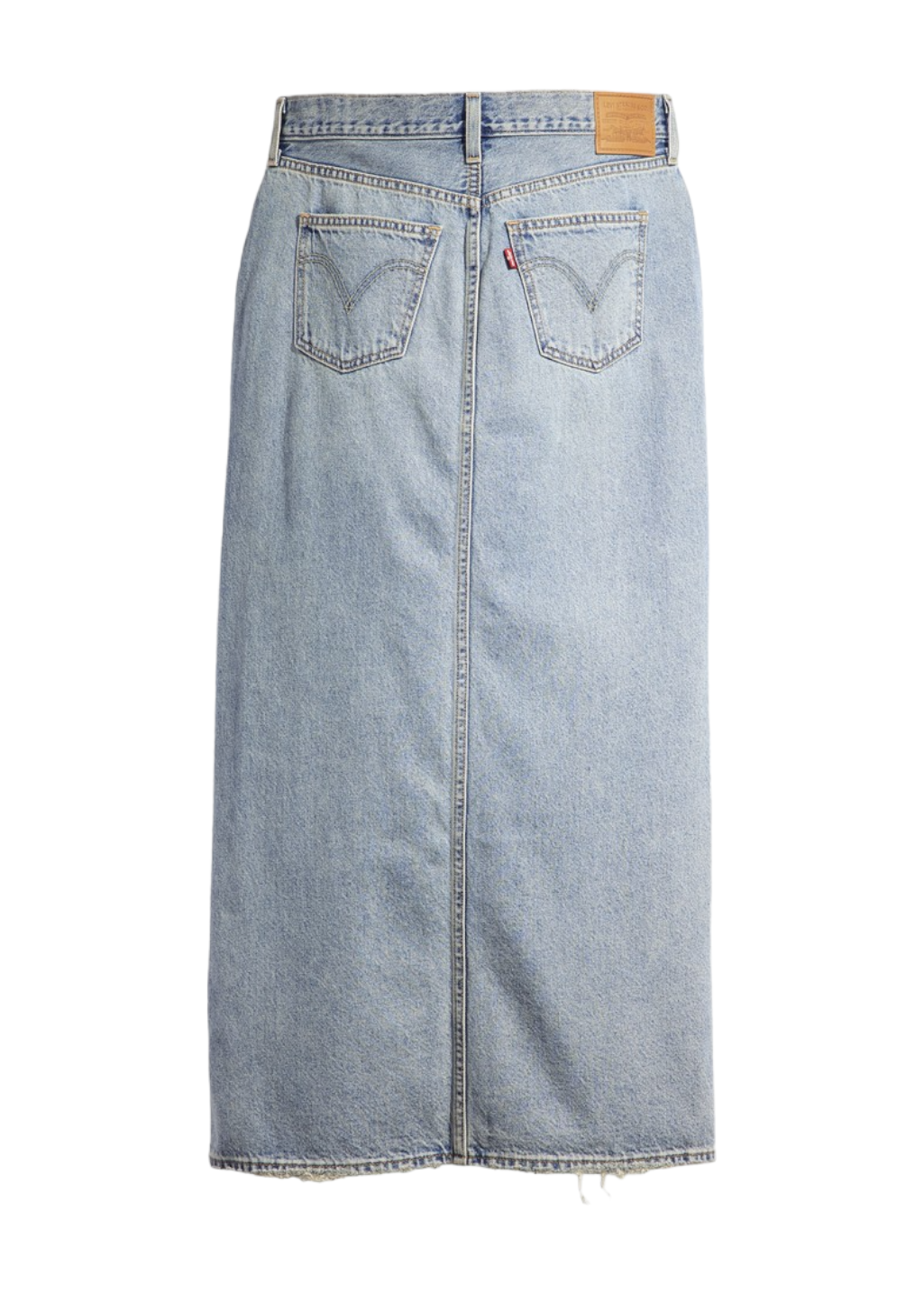 Levi's - Ankle Column Skirt - Seraphina Stripe Crown Blue - Hardpressed Print Studio Inc.