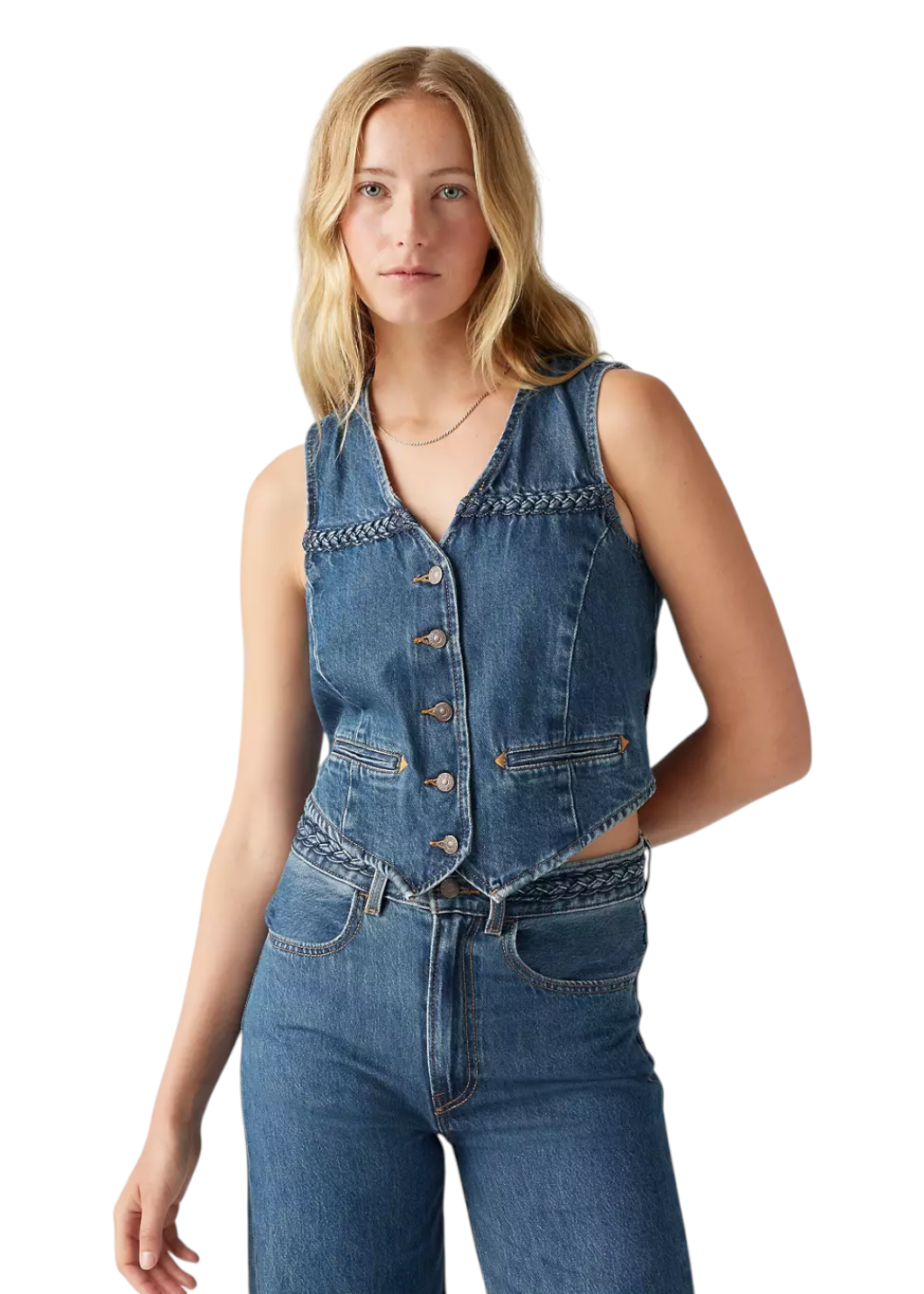 Levi's - Braided Vest - Big Yikes