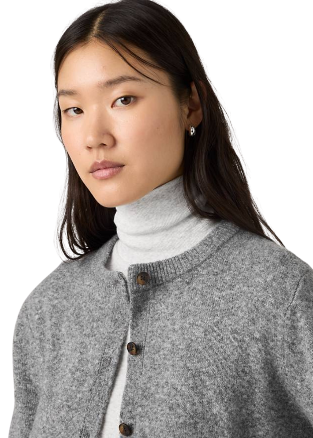 Levi's - Claire Cardigan - Dark Heather Gray Bros Bcvc38