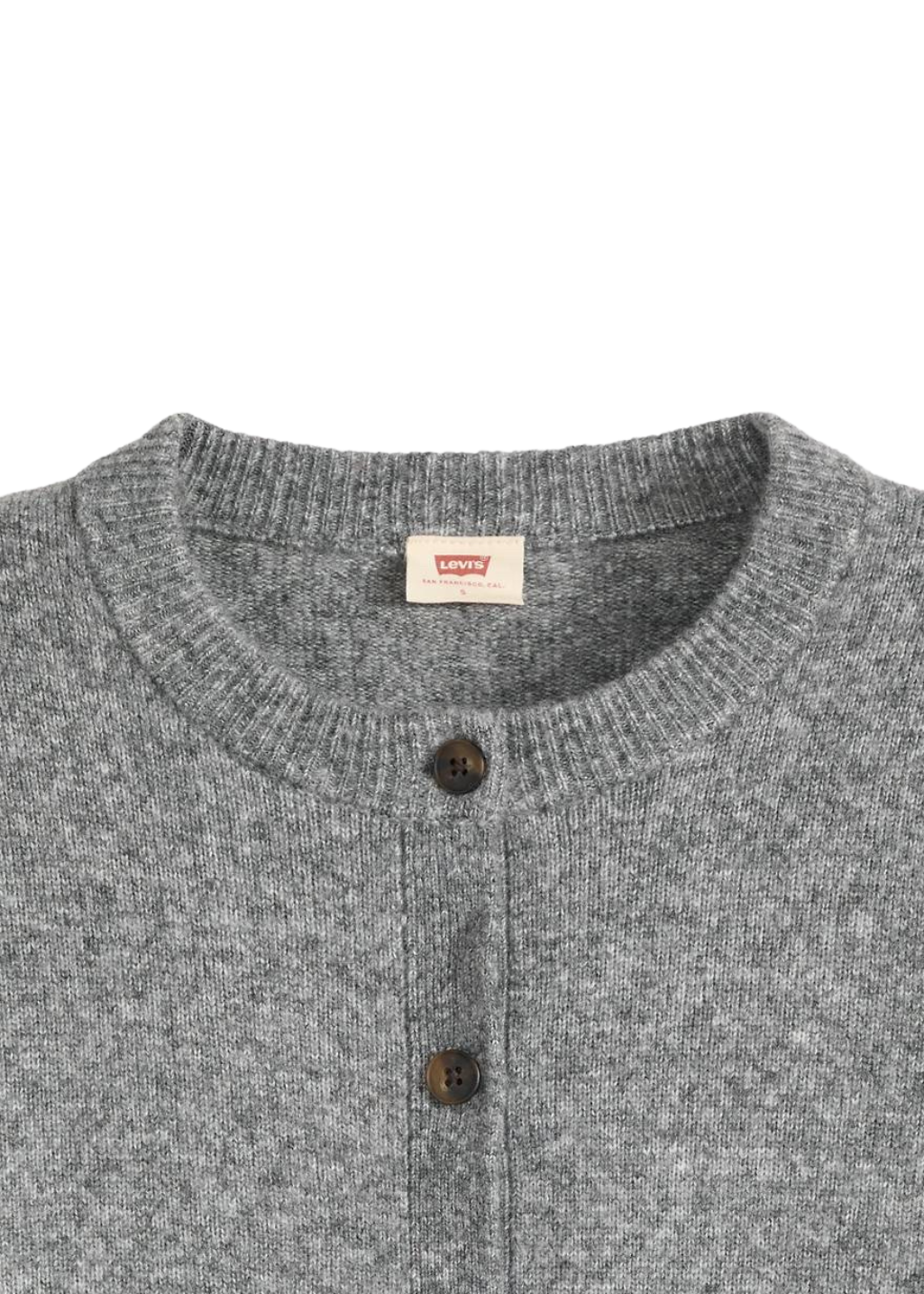 Levi's - Claire Cardigan - Dark Heather Gray Bros Bcvc38