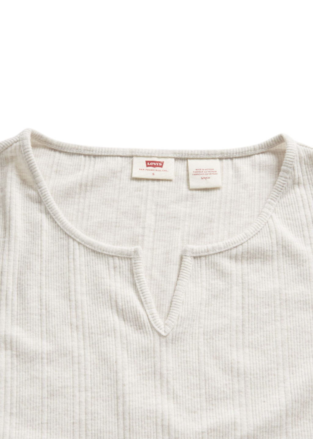 Levi's - Dry Goods Supersoft LS - Oatmeal Heather