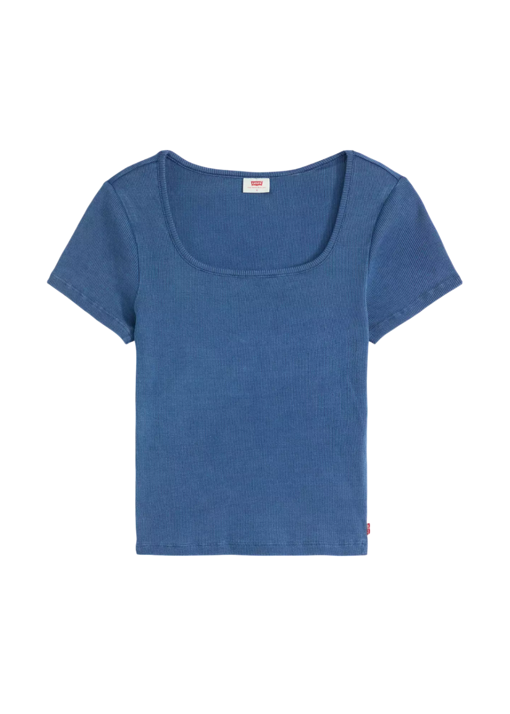 Levi's - Essential Squared Neck Tee - Indigo Reb Light