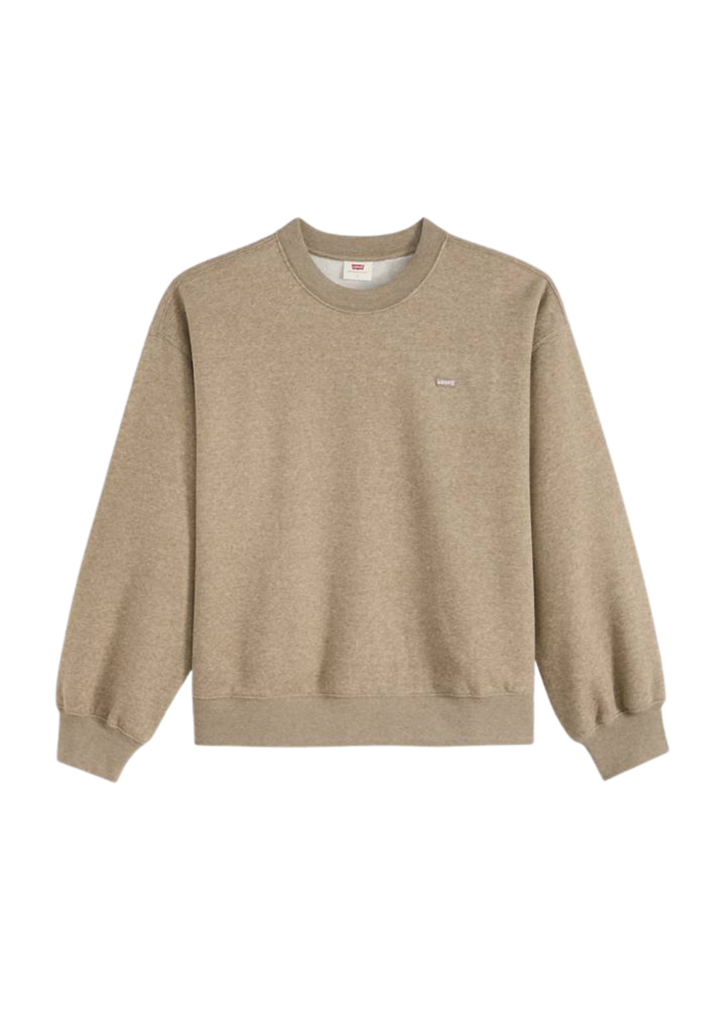 Levi's - Everyday Crew Sweatshirt - Taupe Gray Heather