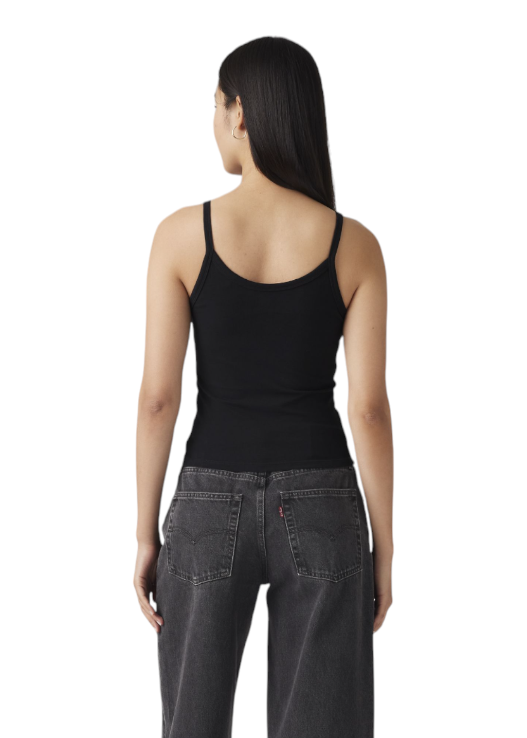 Levi's - GR Molly Tank - Mini Flower Embroidery - Anthracite