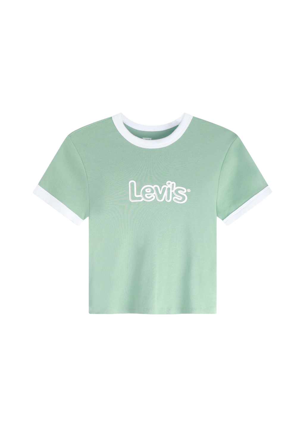 Levi's - Graphic Ringer Mini Tee - Granite Green/Bright White - Hardpressed Print Studio Inc.