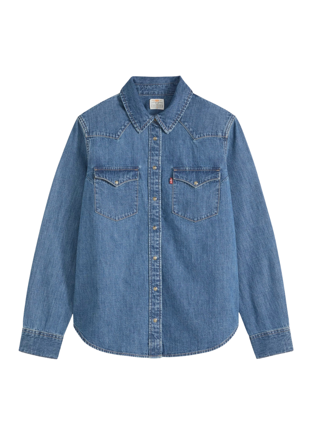 Levi's - Heritage Western Denim Shirt - All Day Long Western - Hardpressed Print Studio Inc.
