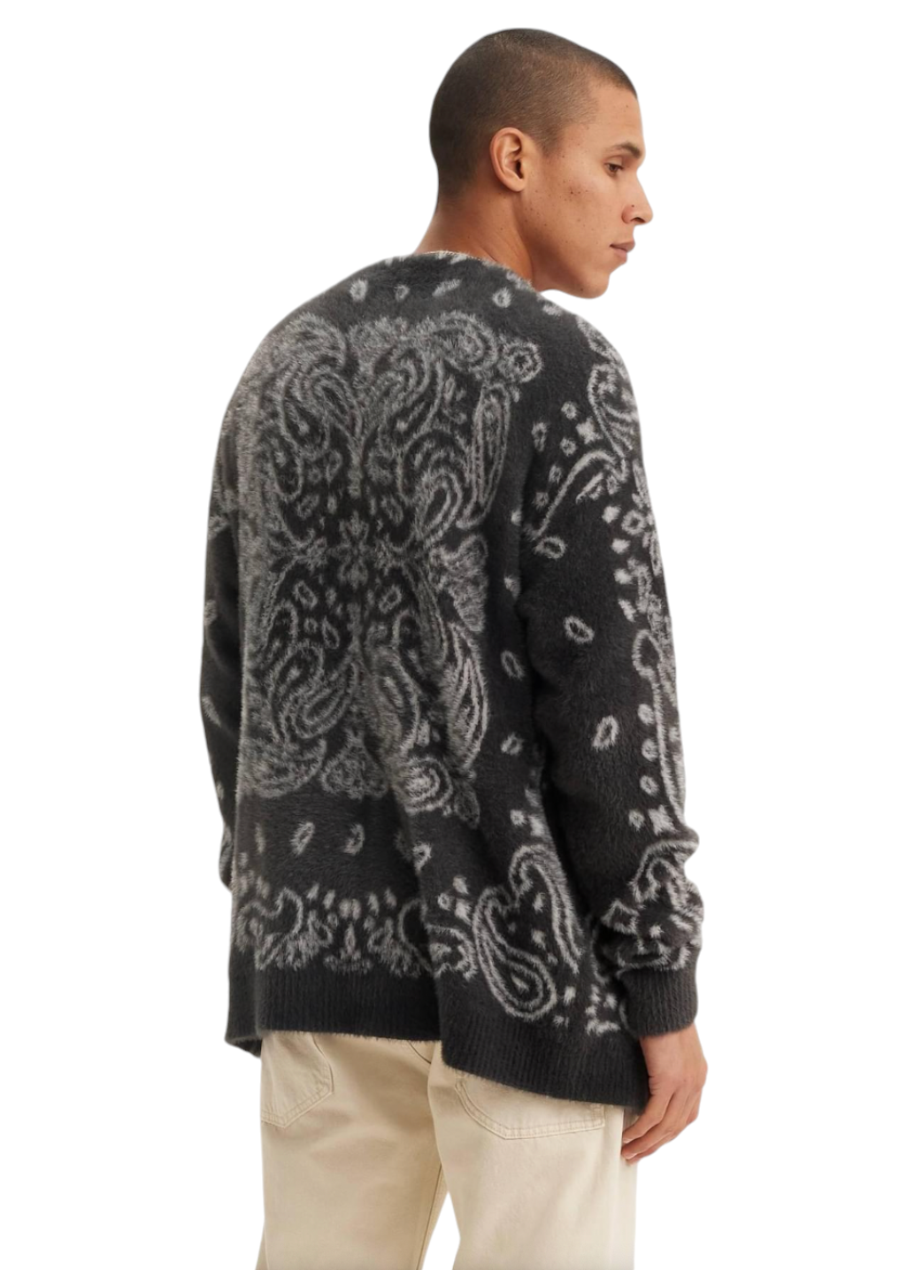 Levi's - Lama Cardigan - Clifford Bandana Pirate Black