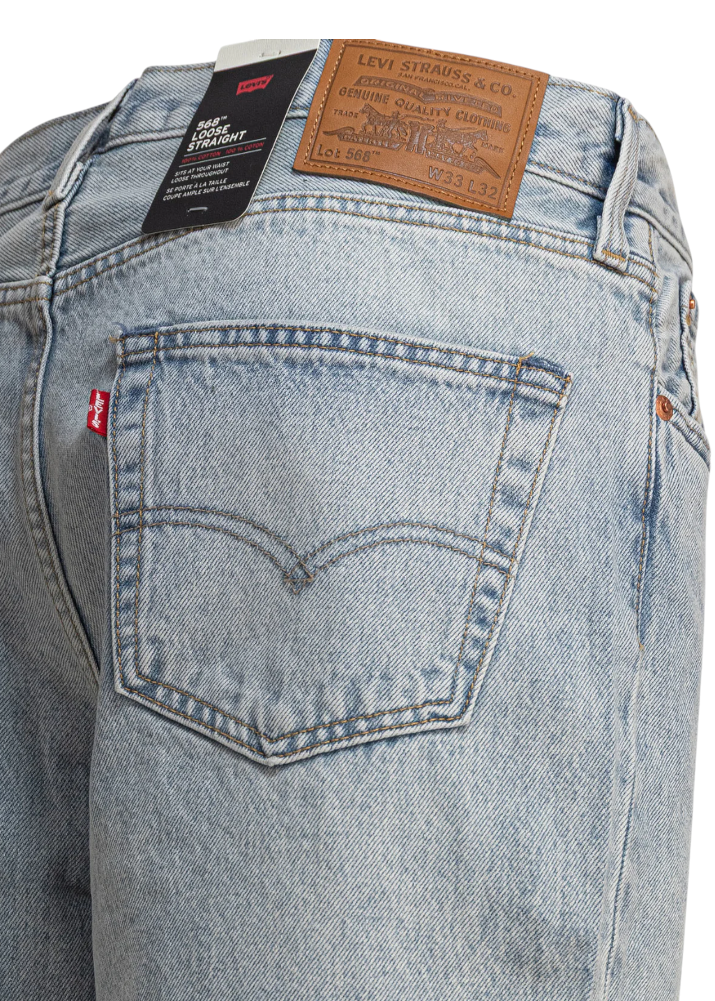 Levi's - Loose Straight - Baby Blue Essentials