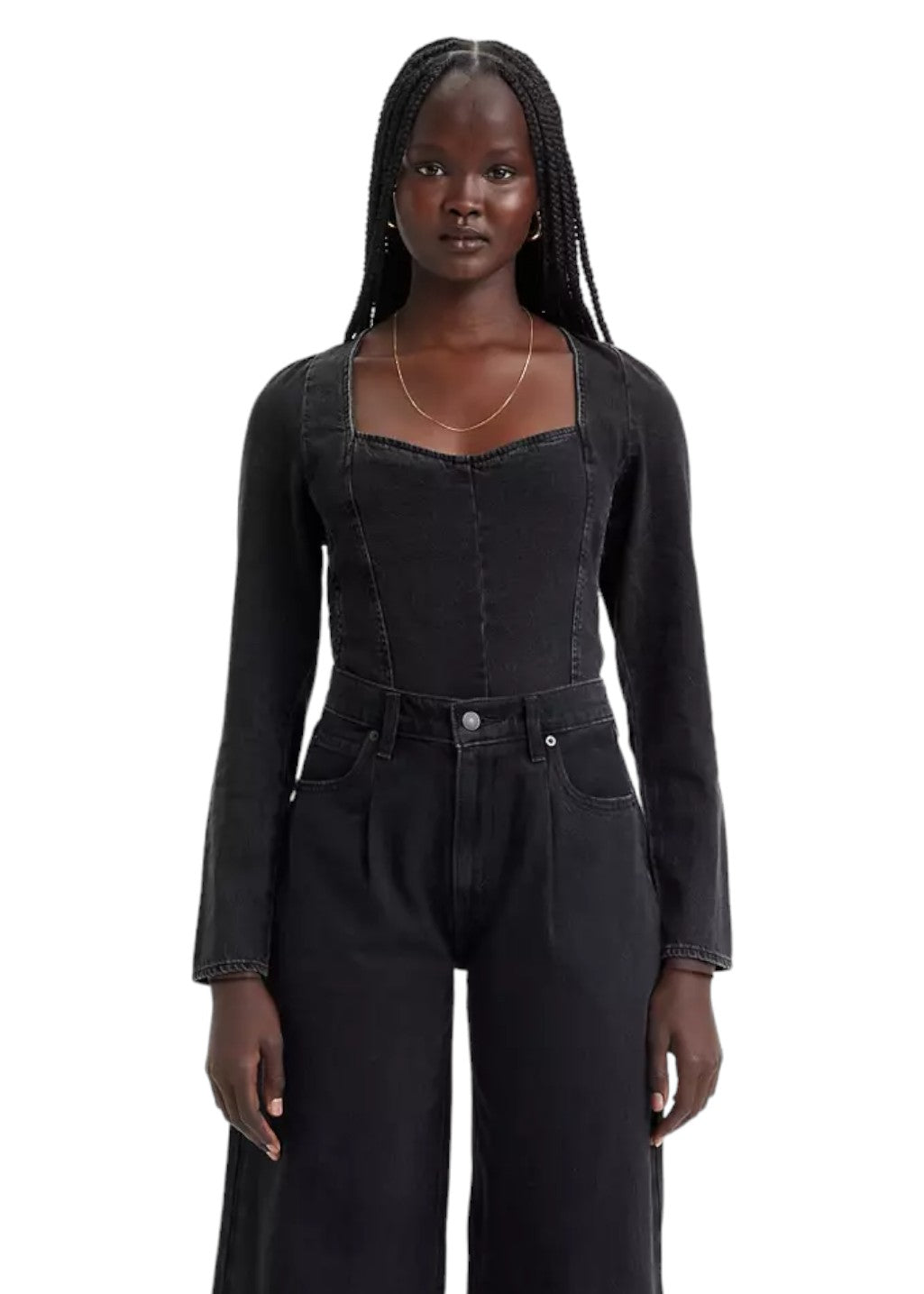 Levi's - Ophelia Corset Blouse - Letter From The Editor - Hardpressed Print Studio Inc.