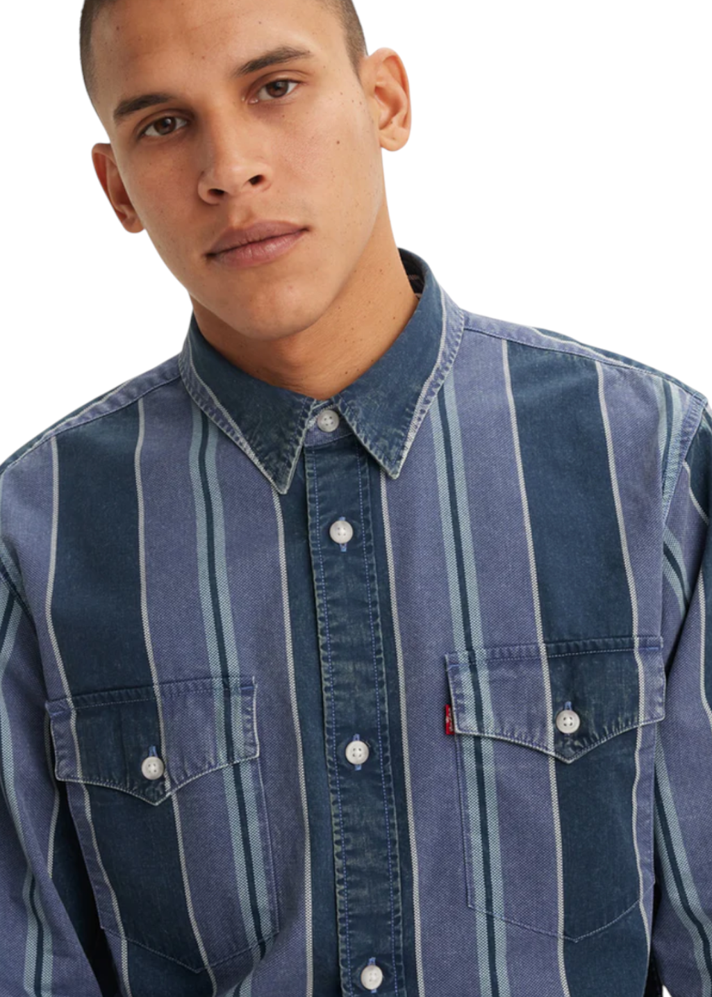 Levi's - Relaxed Fit Western - Carson Stripe
