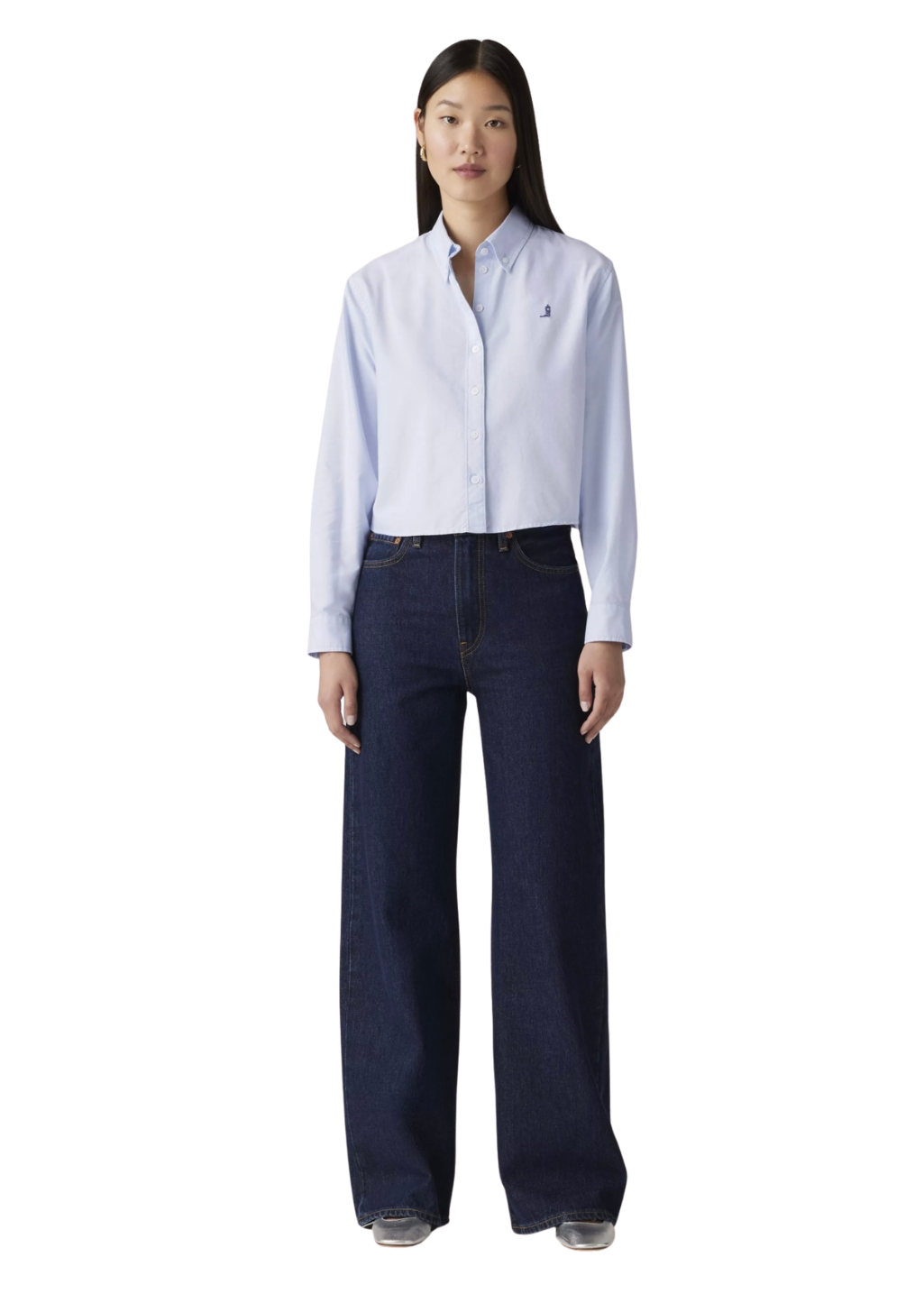 Levi's - Ribcage Wide Leg - Shaded View - Hardpressed Print Studio Inc.