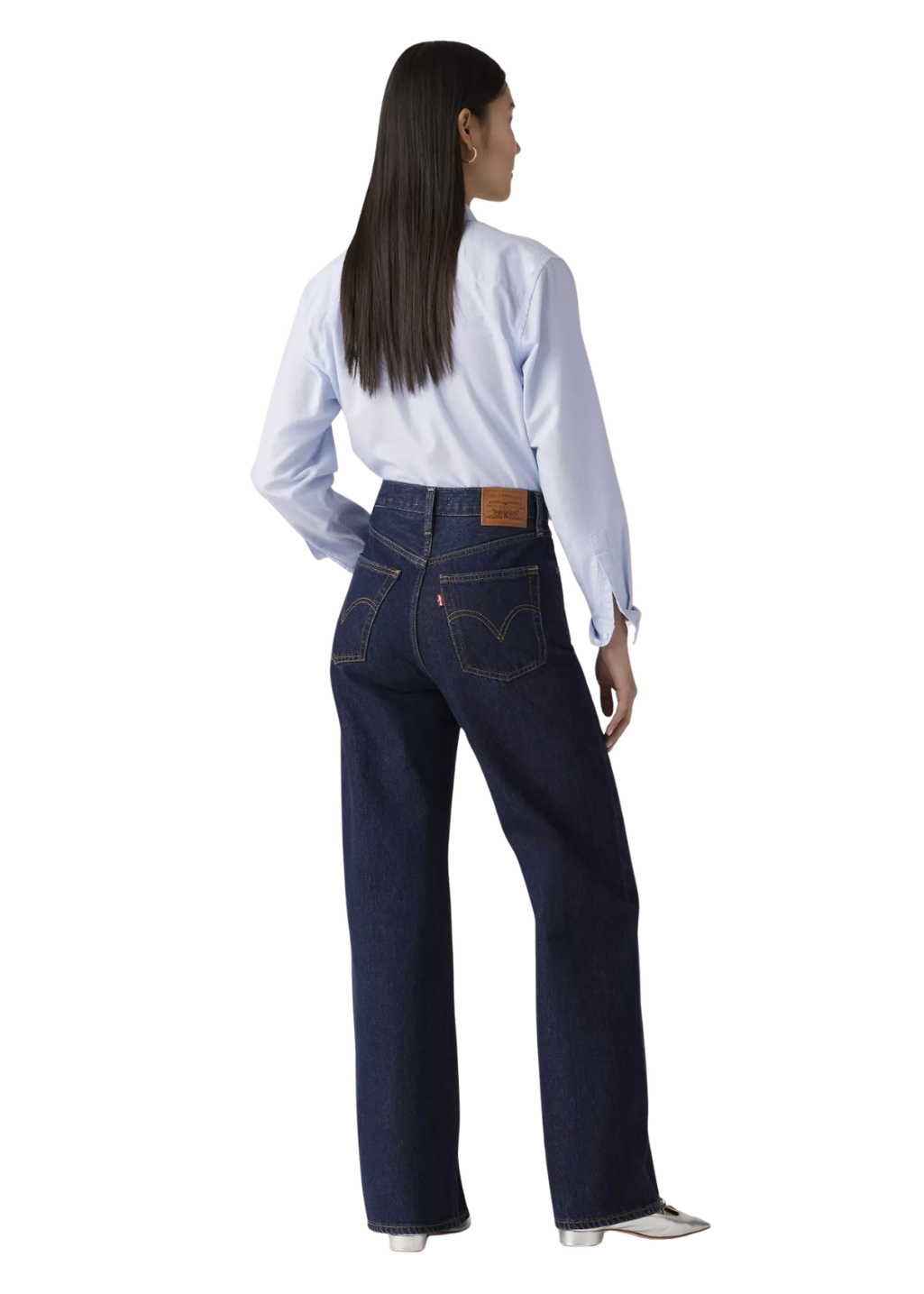Levi's - Ribcage Wide Leg - Shaded View - Hardpressed Print Studio Inc.