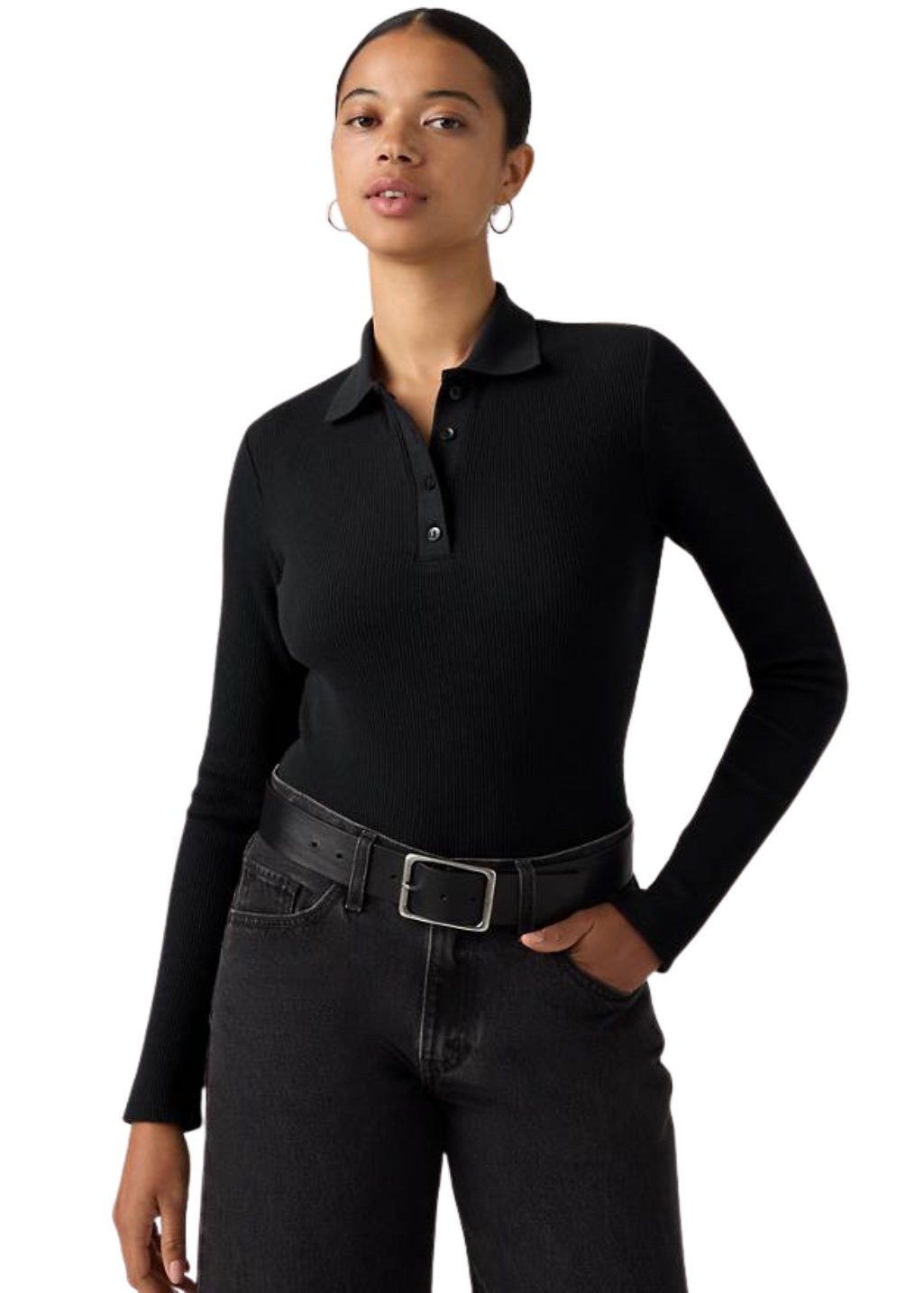 Levi's - Rory LS Polo - Anthracite Night