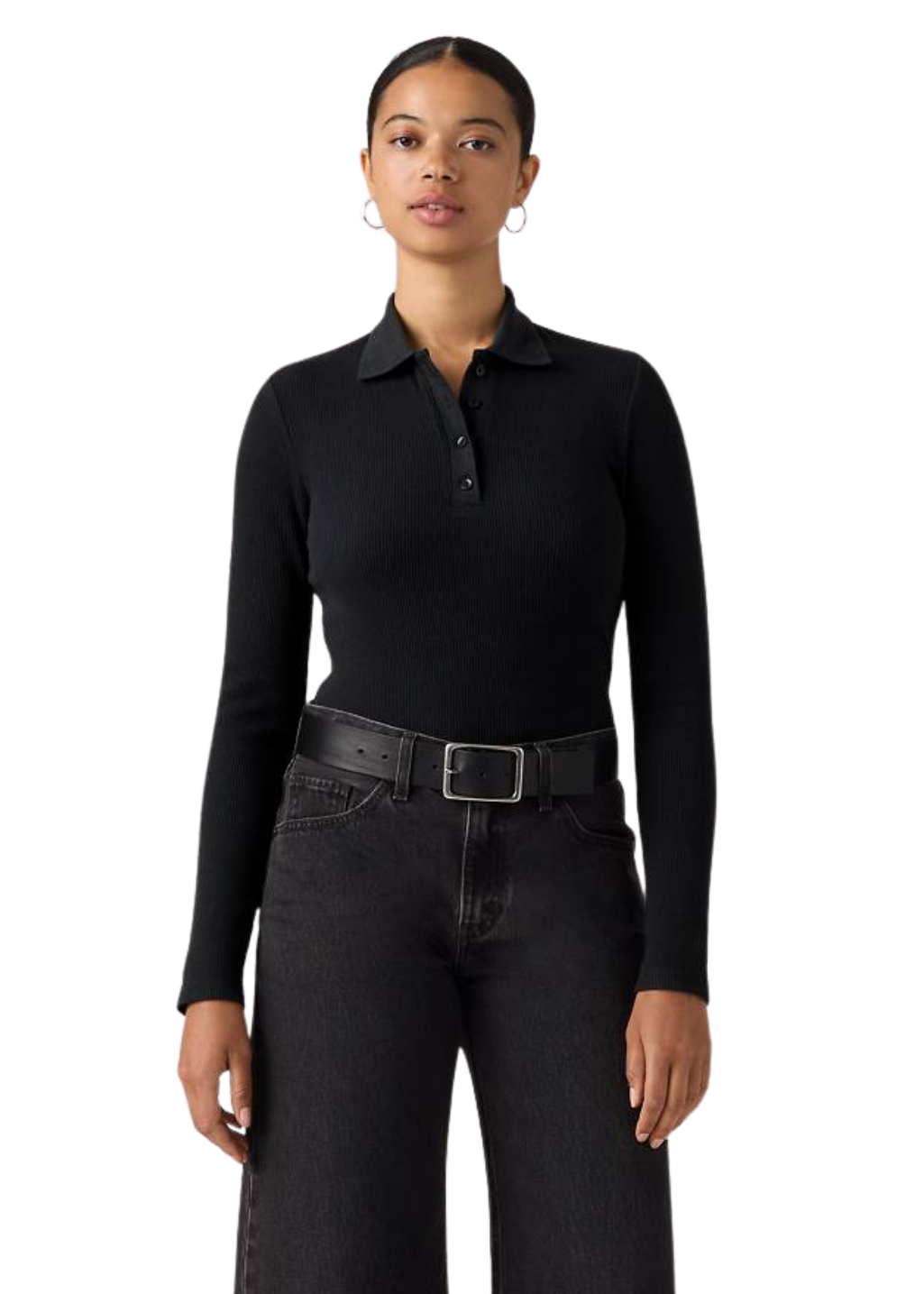Levi's - Rory LS Polo - Anthracite Night
