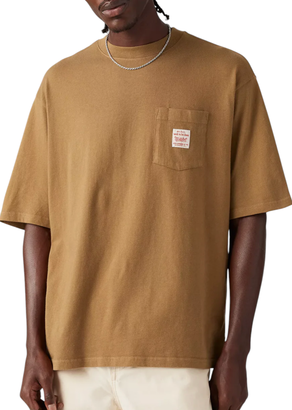 Levi's - S/S Workwear Tee Bracken - Ermine