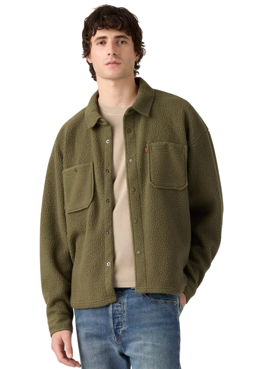 Levi's - Sherpa Soft Worker - Olive Night
