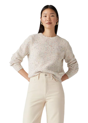 Levi's - Snowflake Pullover - Sunny Cream Confetti