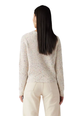 Levi's - Snowflake Pullover - Sunny Cream Confetti