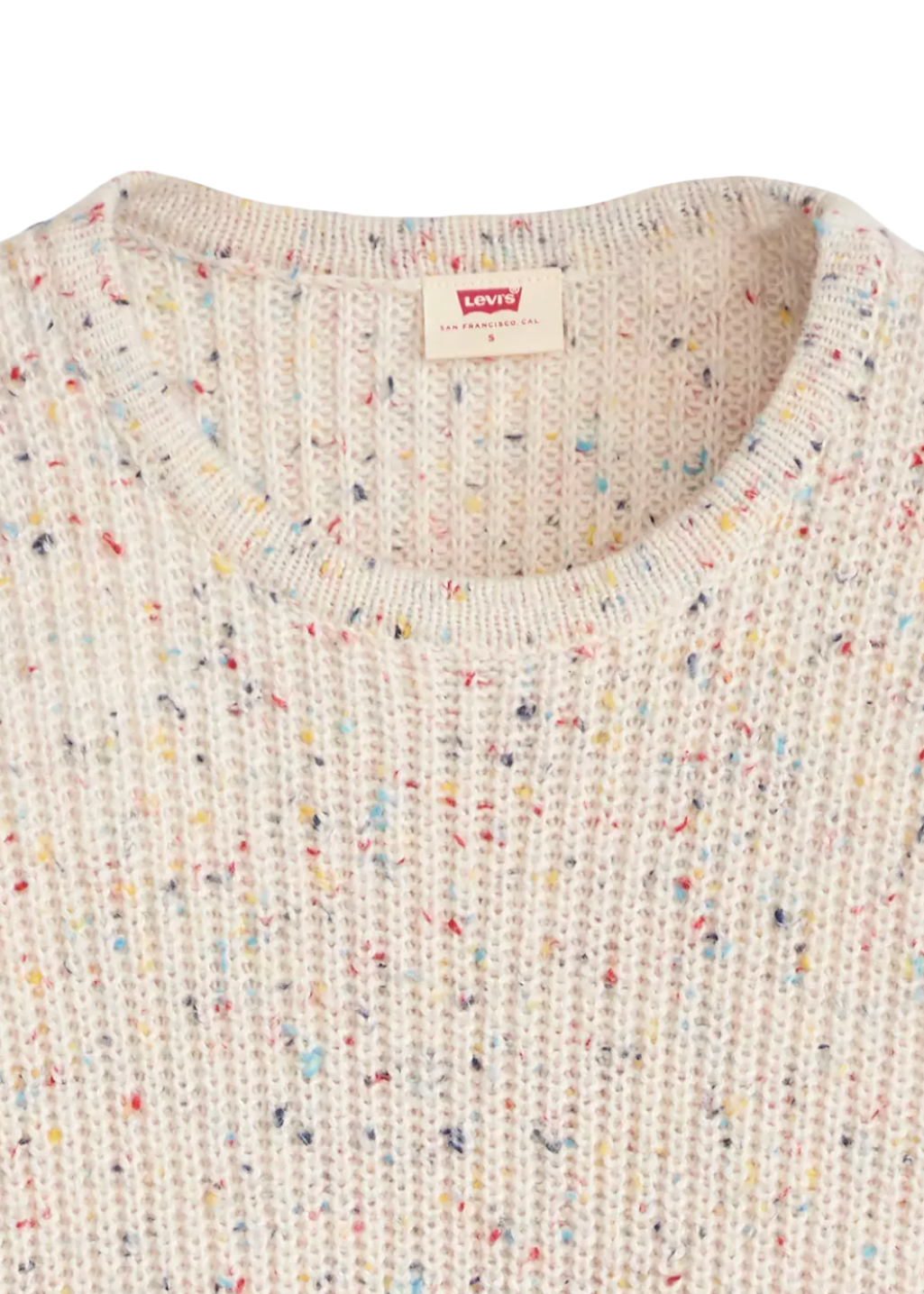 Levi's - Snowflake Pullover - Sunny Cream Confetti