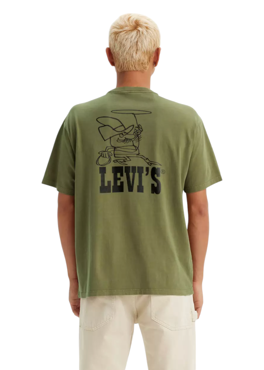 Levi's - Vintage Fit Graphic Tee - Archival Mountaineer Capulet Olive