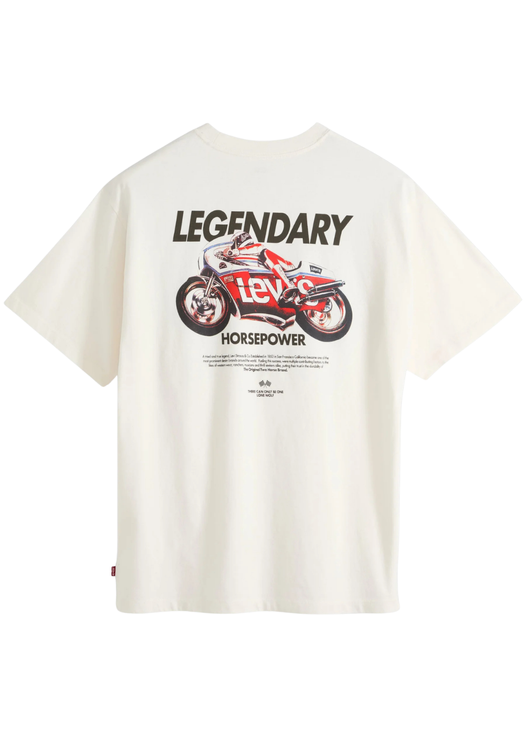 Levi's - Vintage Fit Graphic Tee - Legendary Horsepower 1 Egret